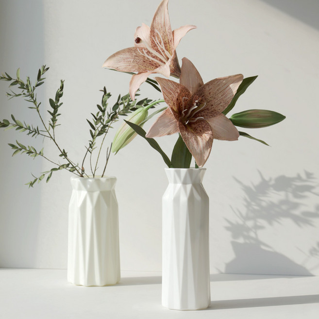 깨지지않는 꽃병 안깨지는 플라스틱 화병, 다이아롱