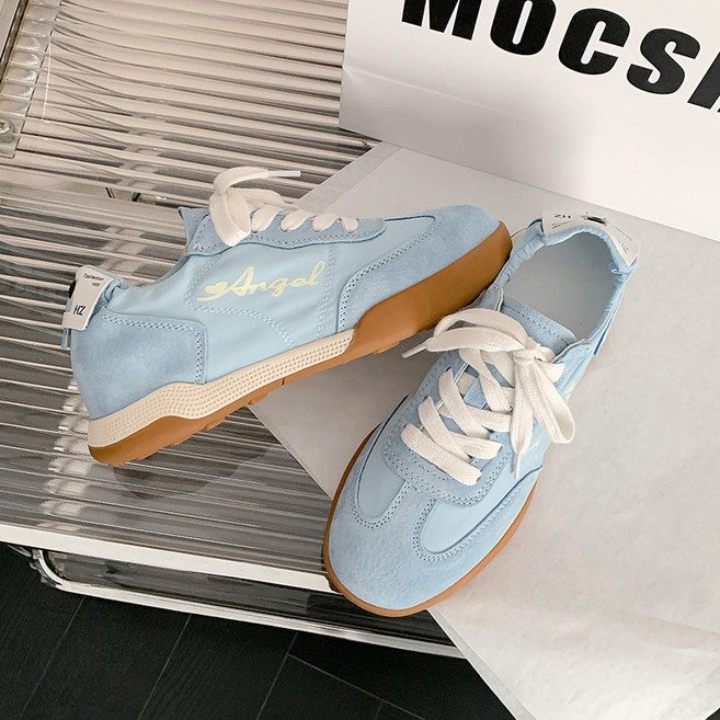 지아네 여성 5CM 키높이 독일군 스니커즈