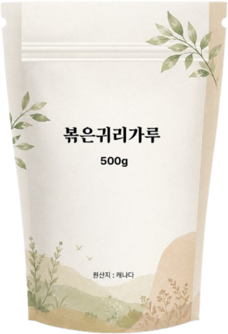 볶은 귀리가루 100% 귀리분말 대용량 오트밀 식이섬유, 1개, 500g