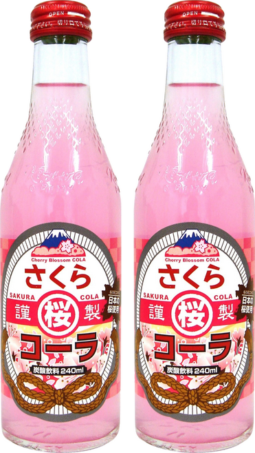 기무라음료 벚꽃 콜라, 2개, 240ml