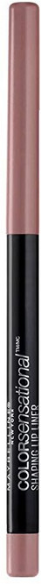 메이블린뉴욕 Maybelline 메이블린 Color Sensational 쉐이핑 립 라이너 셀프 샤프닝 팁 리치 와인 레드 1개입 238755, 130 더스티 로즈