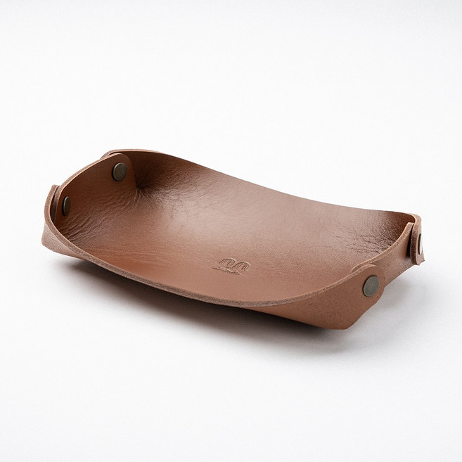 무에뜨 이태리 통가죽 펜 트레이 라지 국내생산, 1개, 카멜