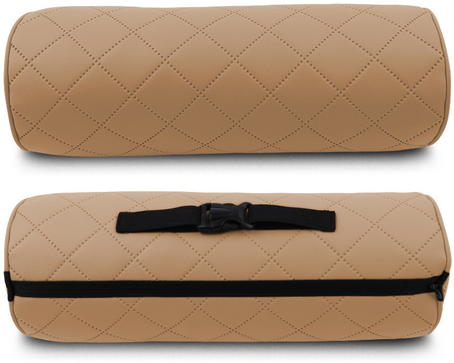 메이튼 트랙스 크로스오버 전용 차량용 목쿠션 자동차 목베개, 2개, 새들브라운