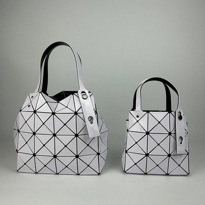 여성 기하학 패턴 토트백 숄더백 데일리 핸드백 세트 사각 가방 코디 아이템
