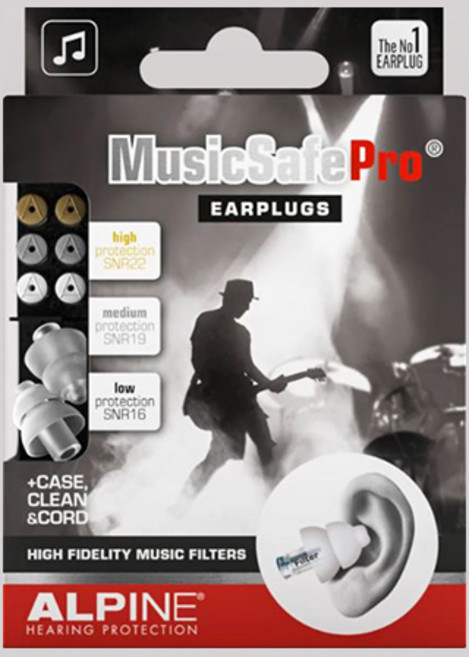 알파인 뮤직세이프 프로 뮤지션 드럼 이명방지 이어플러그, 1세트