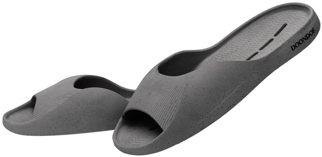 도온도프 국산 미끄럼방지 발등낮은 욕실화, 1개, 포그 그레이