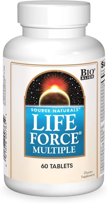 소스내츄럴스 라이프포스 멀티플 타블렛, 60정, 1개 - 쿠팡