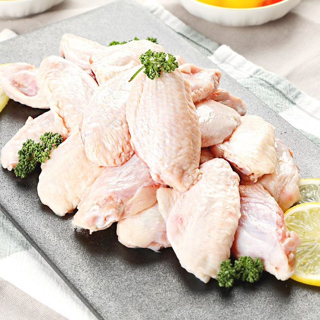 (1+1)국내산 염지 닭고기 날개 닭 윙(냉장), 1kgX2개, 데리야끼(달콤)