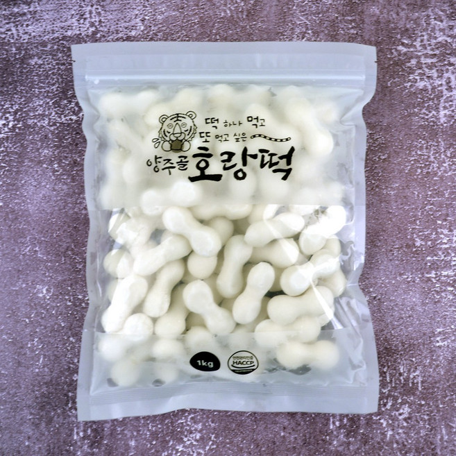 우리쌀 조랭이 떡볶이떡 1kg 5봉 대량묶음, 5개