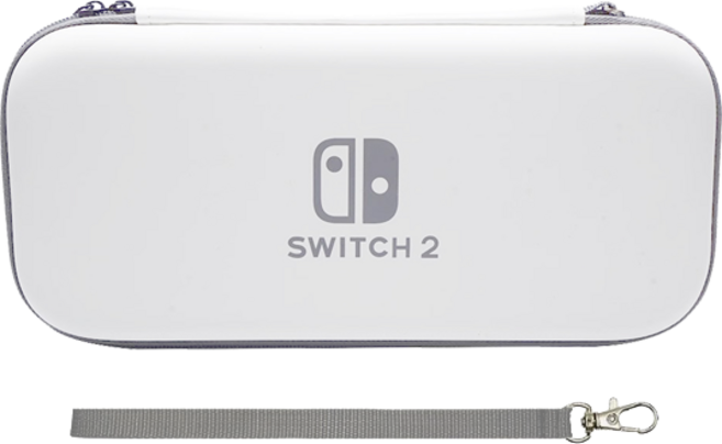 펀토피아 닌텐도 스위치2 케이스 하드 파우치 수납가방, 1개, 화이트