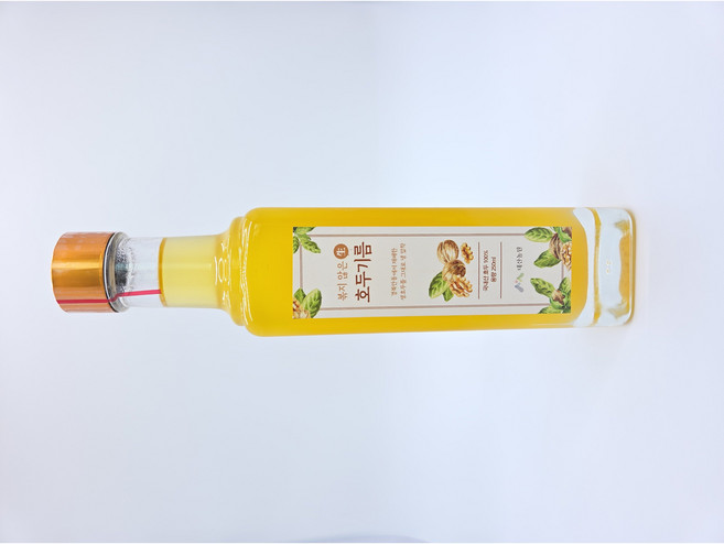 안동의 청정산림에서 직접 수확한 무농약인증 호두로 나무틀에 내린 생호두기름 250ml, 1개