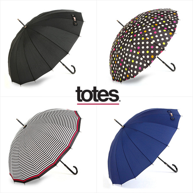 totes(토스) 16살 수동 여성용 장우산 A176