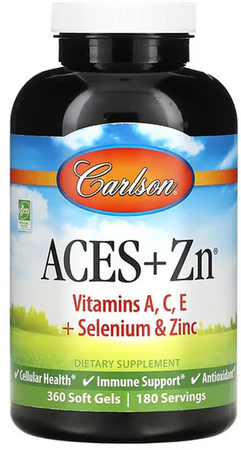 칼슨 ACES + Zn 360소프트젤, 2정, 1개, 360정 - 쿠팡