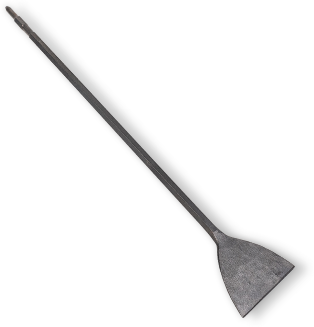 툴리고 함마 드릴 와이드 다가네 치즐 파괴 비트 800 x 120mm, 5개