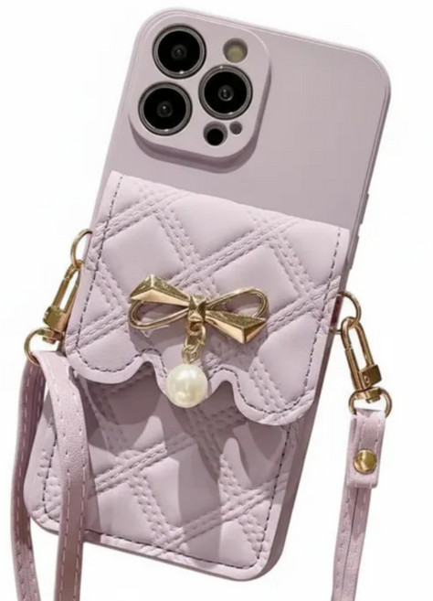 갤럭시 핸드폰 케이스 귀여운 지갑 가죽 가방 어깨끈 달린 휴대폰 커버