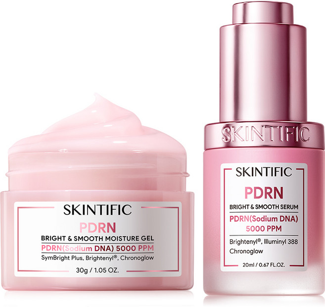 SKINTIFIC PDRN 精華 淡化暗沉 均勻膚色 提升緊致感, 2件, PDRN精華面霜, 20ml