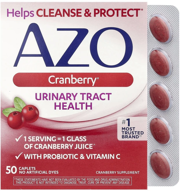 AZO Cranberry® 요로 건강 50정, 1개 - 쿠팡