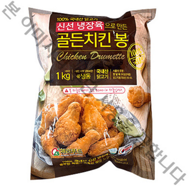 체리푸드 골든 치킨봉 1kg, 1개