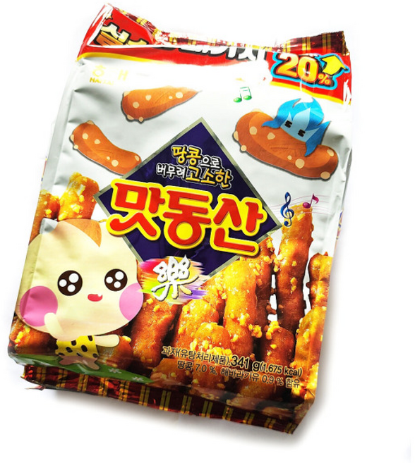 해태제과 맛동산, 5개, 300g