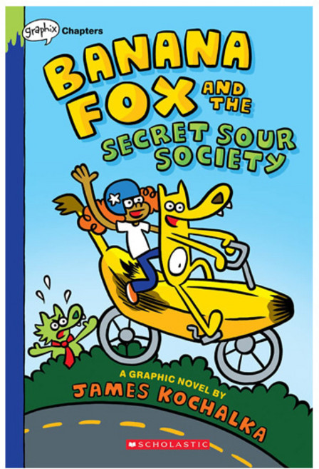 스콜라스틱 그래픽노블 Banana Fox 1 영어원서, 단품