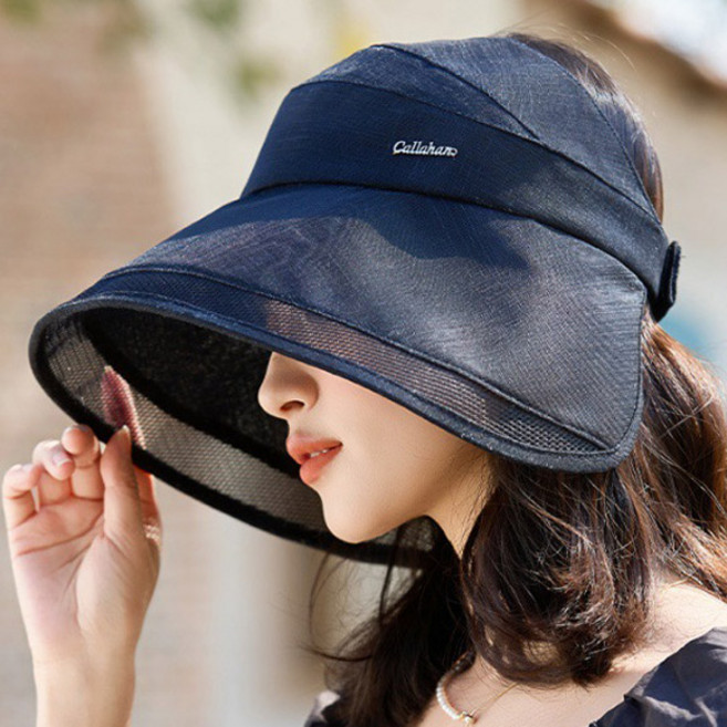 데이즈원 여성 여름 챙모자 여름 썬캡 햇빛 차단 등산 골프모자