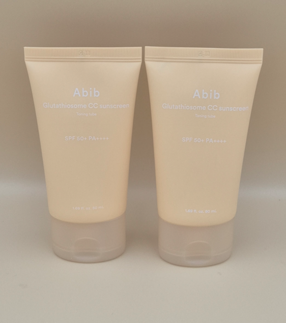 아비브 글루타치온좀CC선크림 토닝튜브, 50ml, 2개