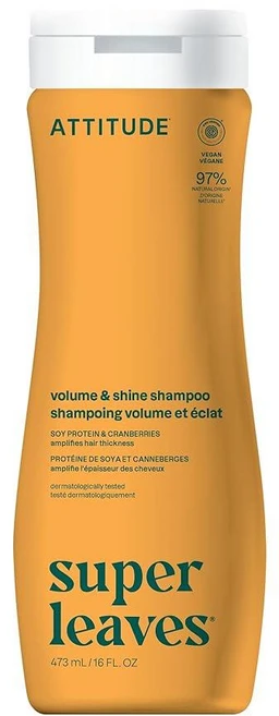 에티튜드 슈퍼 리브스 볼륨 앤 샤인 샴푸 473ml - 쿠팡