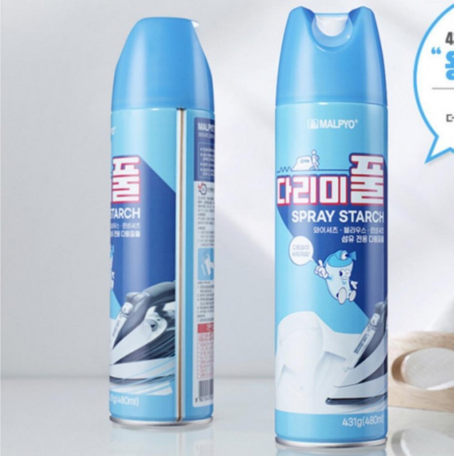 와이셔츠 린넨 스프레이 다리미풀(480ml) 블라우스, 1개, 상세페이지 참조