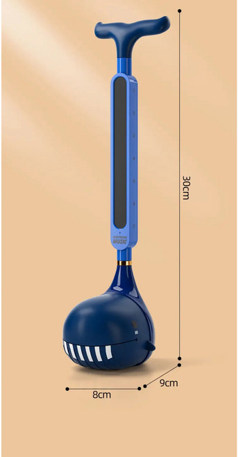 오토마톤악기 올챙이 올챙이 오타마톤27cm 오타마톤한국 미니 디럭스 오타마톤 Otamatone 일본 전자악기 휴대용 합성기 올챙이 Kawaii 크리스마스 선물, 1개, 푸른 고래