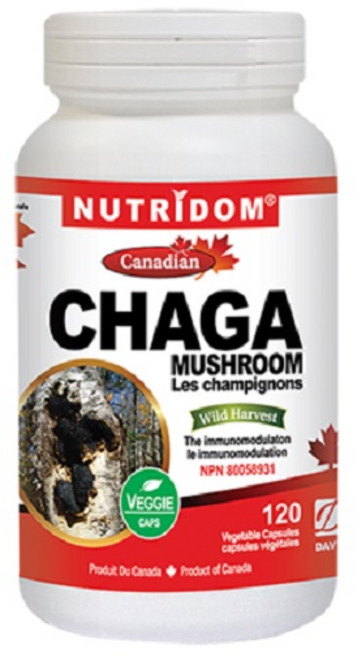 차가버섯 360 mg 식물성 카포리아 뉴트리돔 120캡슐, 120정, 1개