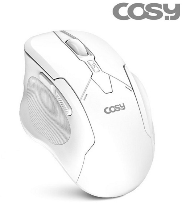 코시 무선 광마우스 M2262WL 포그 무소음 세미 버티컬 화이트, 코시 무선 광마우스, M2262WL 포그 무소음 세미