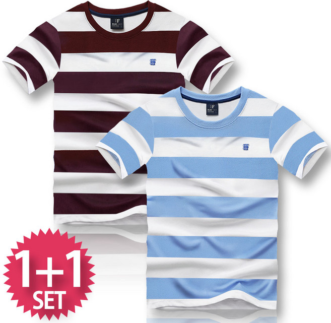 블루포스 뷰리타 반팔티 1+1 세트 [2장 묶음] 티셔츠 [국내생산]