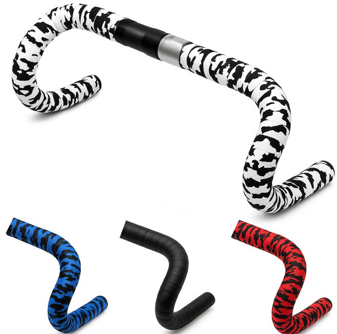 BTR 자전거 바테잎 그립 테이프 핸들바 핸들 바테이프 로드 손잡이 밴드 용품 - EVA, 바테잎 EVA(화이트+블랙), 1세트