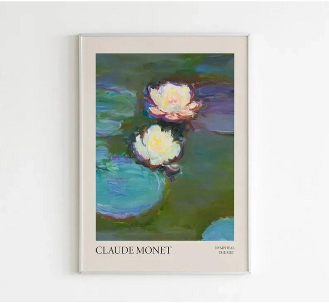 셀레브리티 페인팅 포스터 빈티지 인상주의 인물 풍경 꽃 캔버스 갤러리 홈 인테리어 장식, 30x40cm, 06