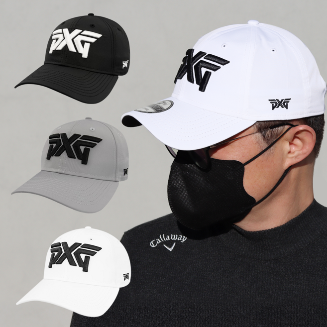 PXG 신형 Prolight 9twenty 프로라이트 920 골프 캡, 그레이, 확인하였습니다, 1개