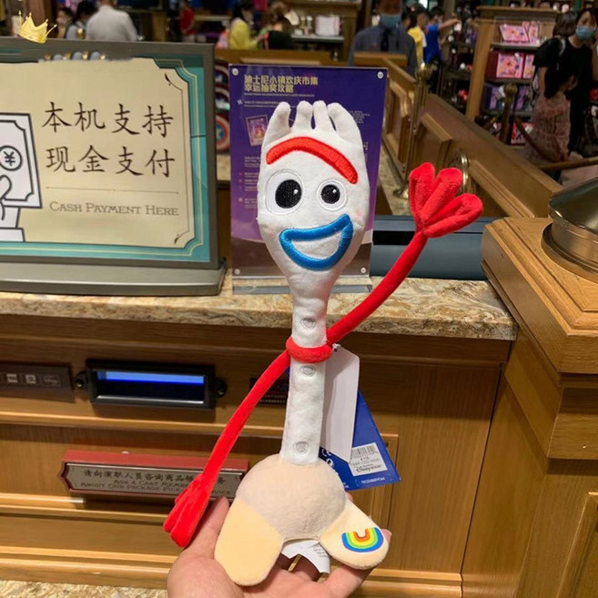 포키 봉제 인형 귀여운 선물 35cm, Forky, 1개