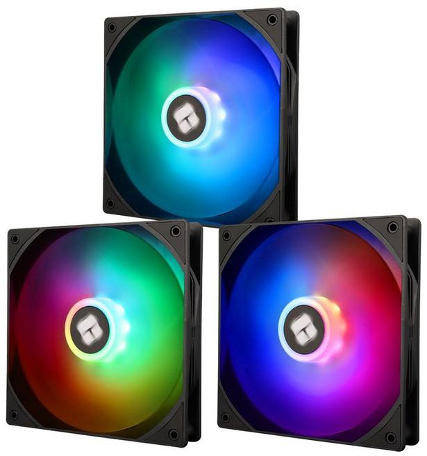 Thermalright TL-C14C-S X3 140mm 무음 냉각 팬 블랙 컴퍼터 냉각 팬 1500RPM 고속 CPU 쿨러 4핀 PWM 커넥터 3팩