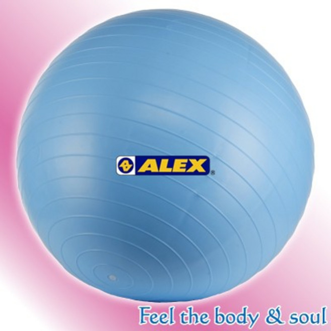 出清特惠 【ALEX】韻律球 65公分 藍色 B-2902