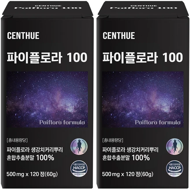 파이플로라 100, 2개, 120정 - 쿠팡