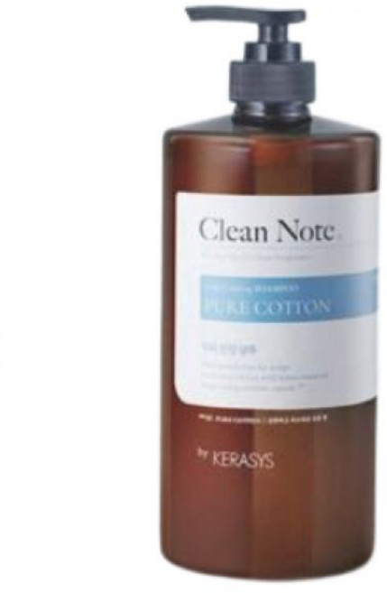 케라시스 클린노트 퍼퓸 샴푸 1L 퓨어코튼, 1개