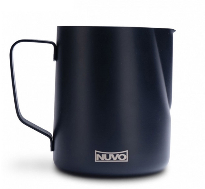 누보 테프론 스팀피쳐 600ml, 블랙, 1개