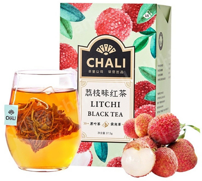 CHALI 복숭아 우롱 코코넛 과일 차 조합 콜드 브루 가능, 45g