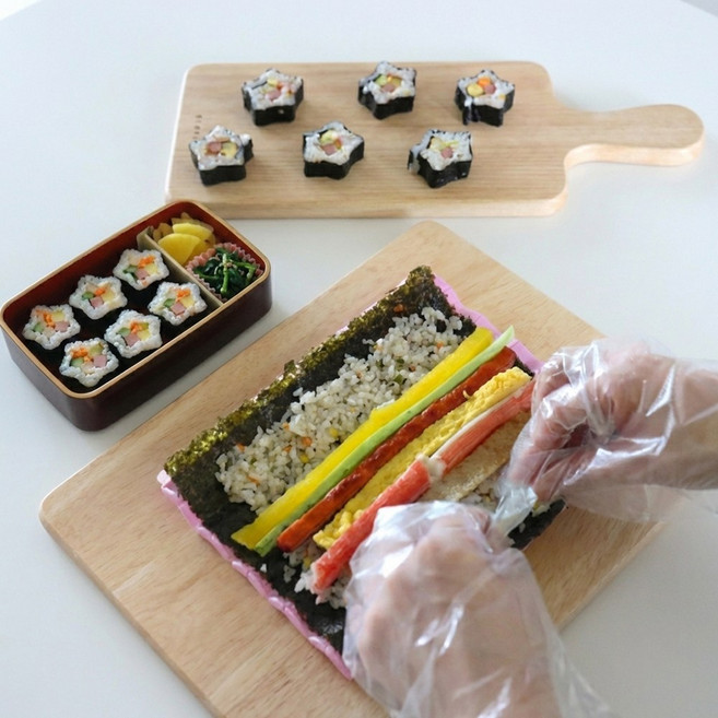 현데코 스타별 김밥말이 별김밥 만들기 별모양말이 김밥틀 주먹밥, 옐로우, 3개
