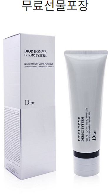 디올 옴므 더모 시스템 마이크로-퓨리파잉 클렌징 젤 125ml [무료선물포장], 1개