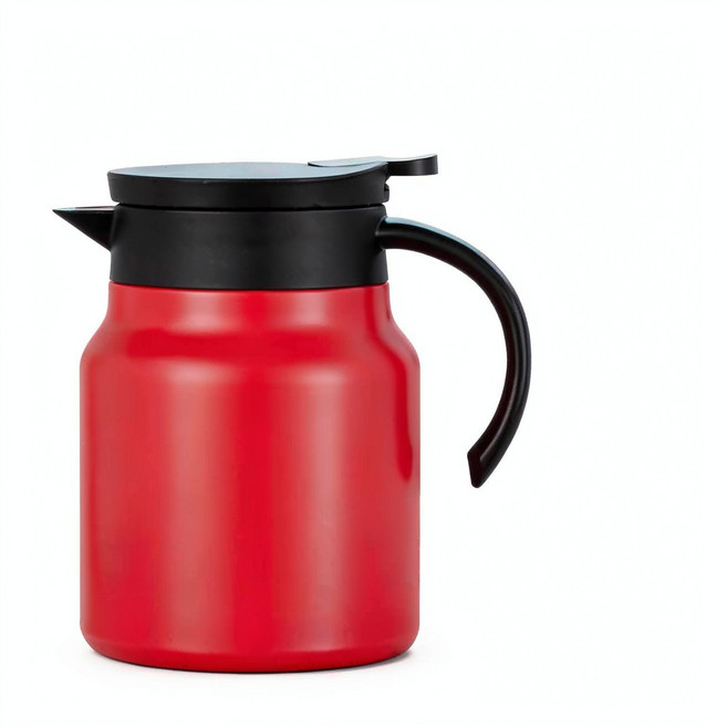 HYPXL 智慧保溫燜茶壺, 普通款紅色, 1個, 1000ml