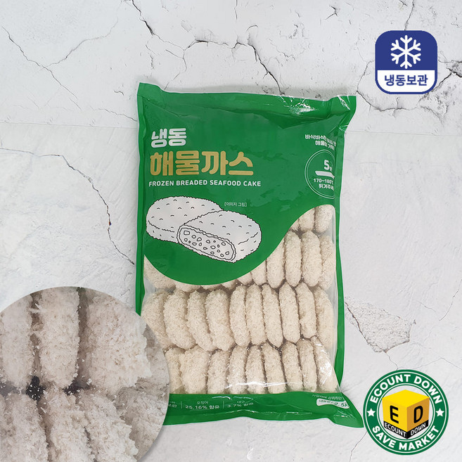 푸드마을 해물까스 2.5kg, 1개