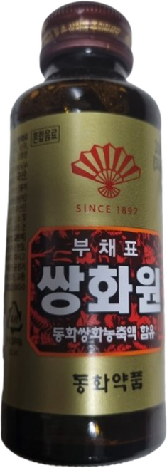 동화약품 부채표 쌍화원, 100ml, 80개