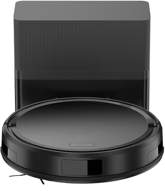 로봇청소기 15000Pa 물걸레겸용 자동진공청소 물걸레 6400mAh 전용, Black, P105