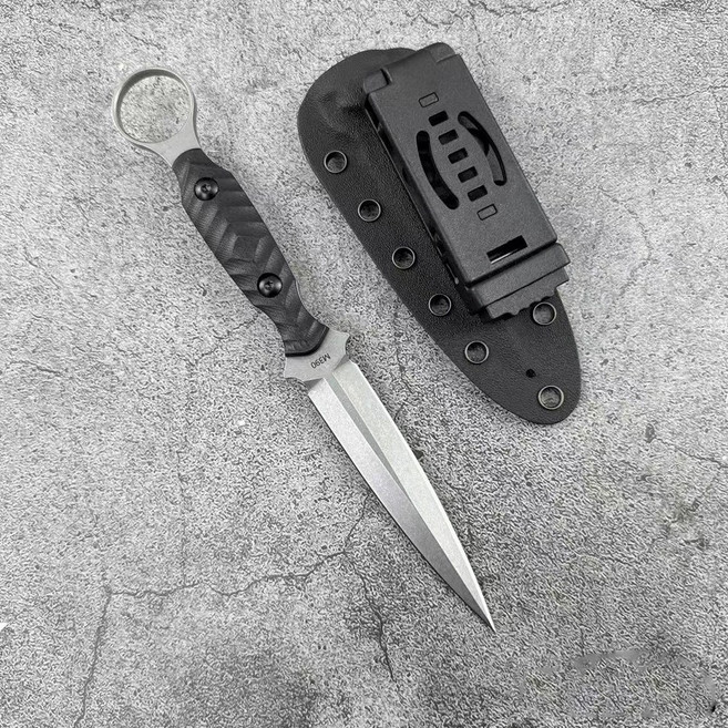 K491 택티컬 캠핑 나이프 휴대용 컴뱃나이프 서바이벌 칼