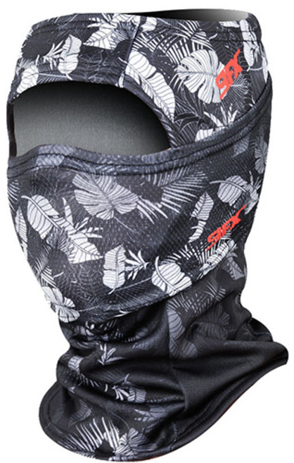 나인에프엑스 헤드홀 기모 방한 바라클라바 마스크, 트로피칼블랙, 1개